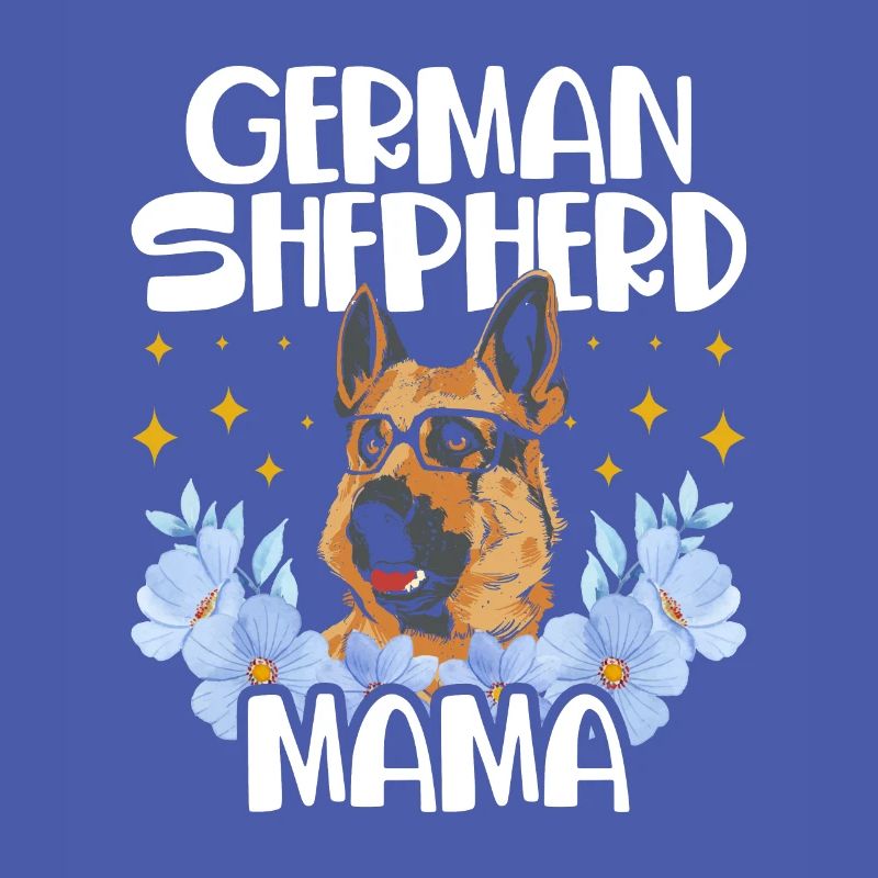 German Shepherd Mom Cute Pet Lover