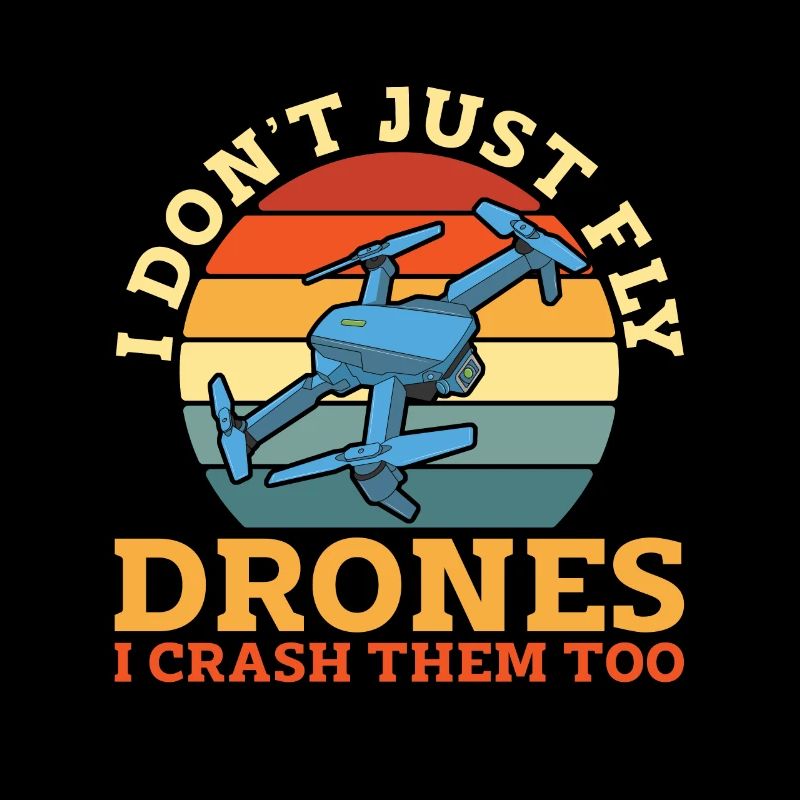 Course de drones Je ne fais pas que voler Retro Drone Fpv Race