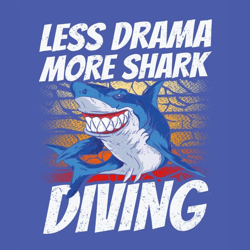 Moins de drame Plus de plongée avec les requins Plongée avec les requins