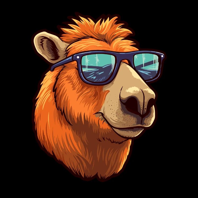Capybara Sonnenbrille Cooles Capybara