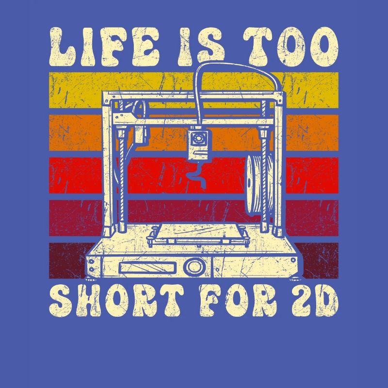 3D Printer Saying Funny Gift 3D Printing