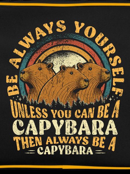 Capybara always be yourself