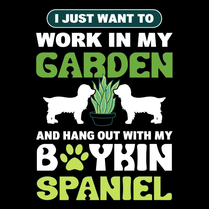 Travailler dans mon jardin et avec mon boykin