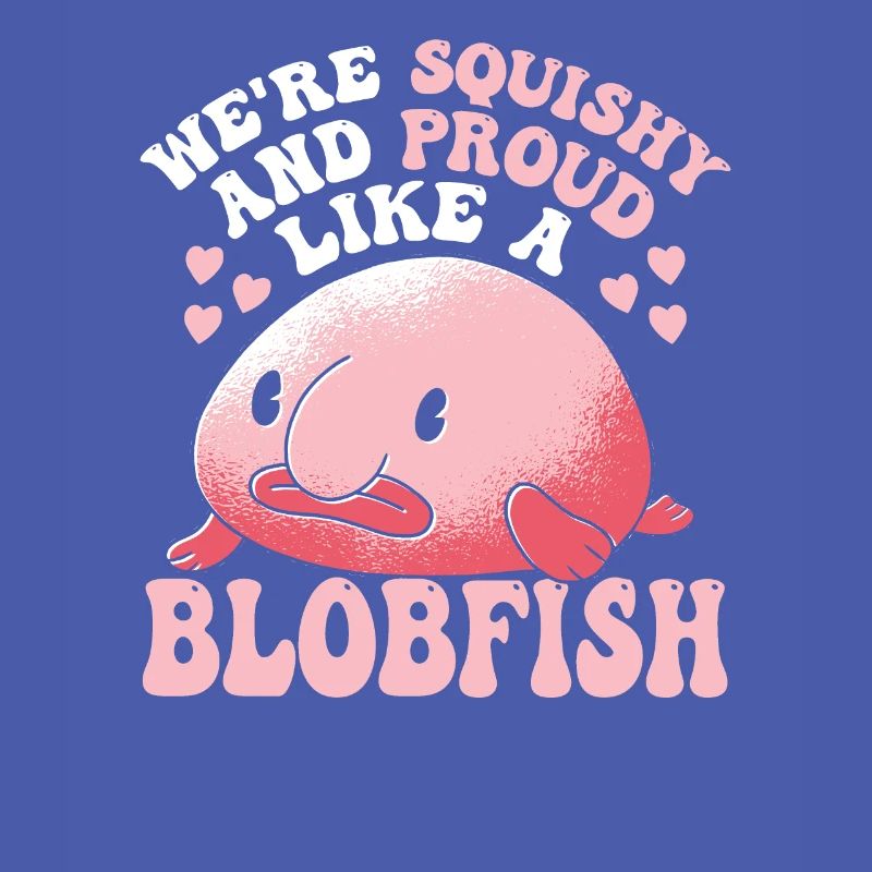 Fier comme un propriétaire de Blobfish L’amant de Blobfishe