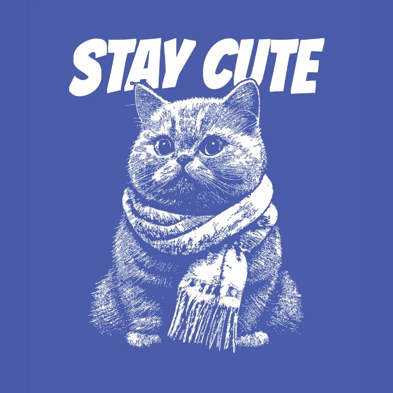 Chat Restez mignon