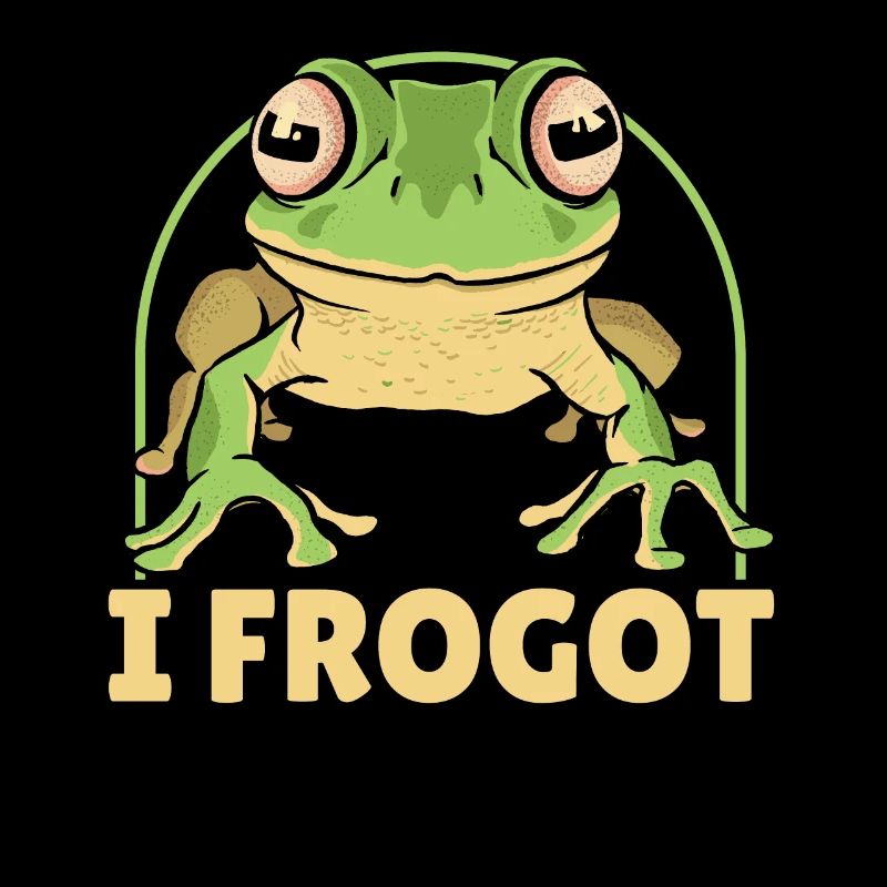 I Frogot Frog Lover