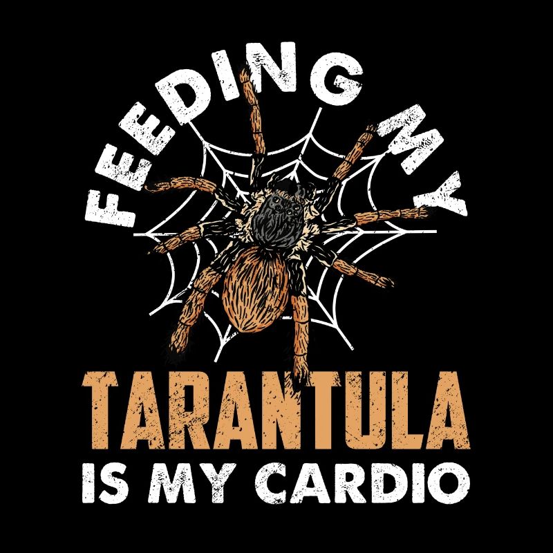 Nourrir ma tarentule est mon cardio