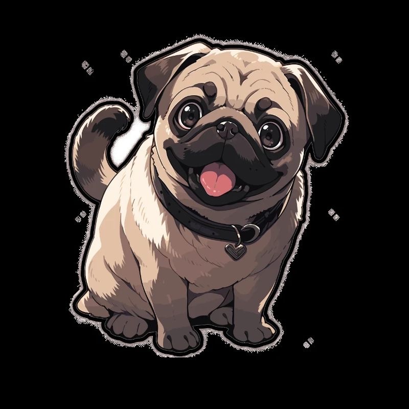 Mops Mops Hund Mops Sonnenbrille Mops Geschenk