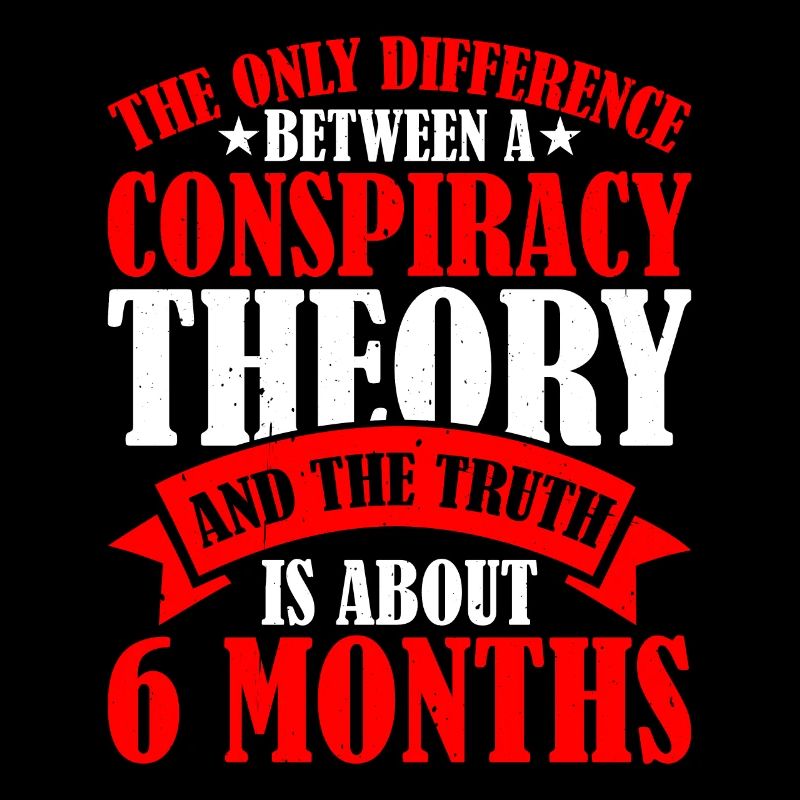 The Only Difference Between A Conspiracy Theory 13