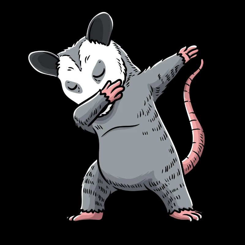 Dabbing Opossum Opossum