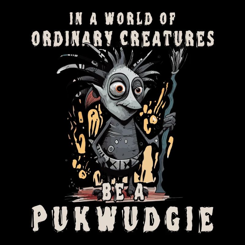 Mythisches Monster - Kryptid Monster - Pukwudgie