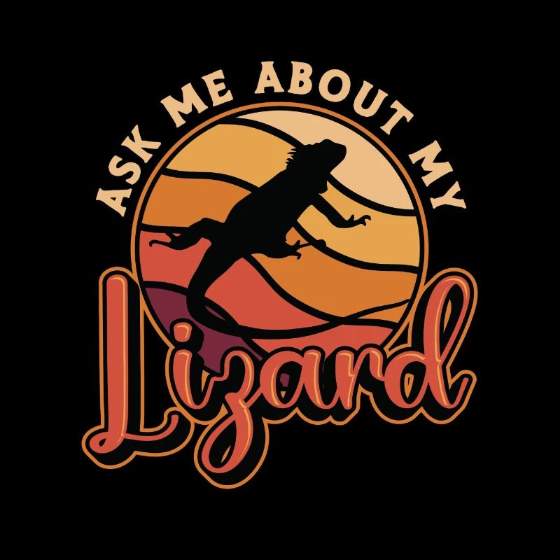 Bearded Dragon Ask Me About My Lizard Reptiles