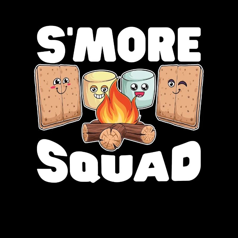 S'more Squad Loves Roasting Marshmallows Glamping