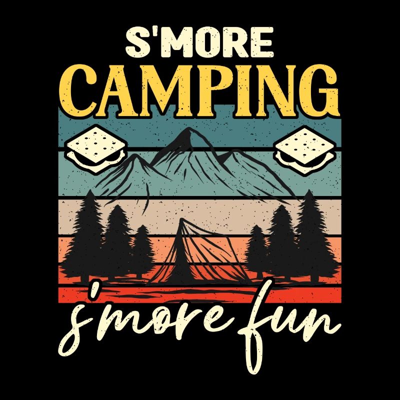 S'more Camping S'more Fun Roasting Marshmallows