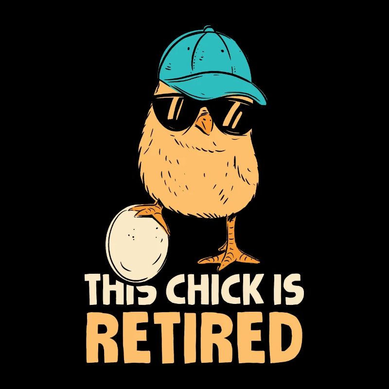 Rentner Rente Witzig This Chick Is Retired