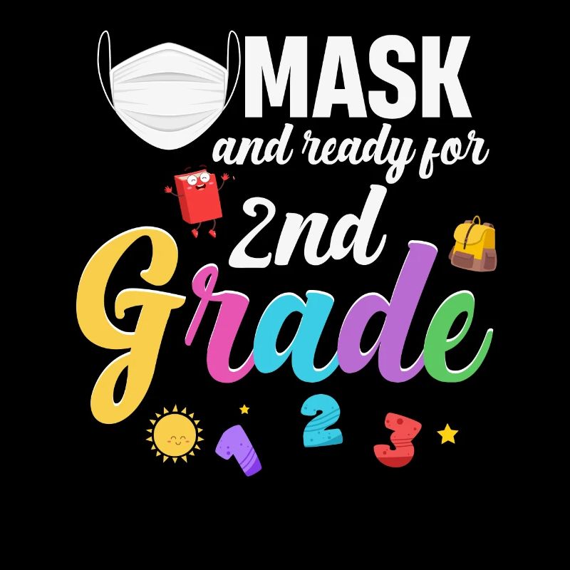 Mask and ready for 2nd class, ready for