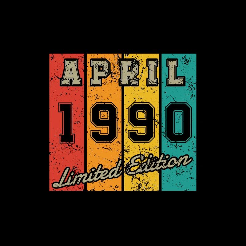 Date de naissance: Avril 1990 - Edition Limitée Rétro