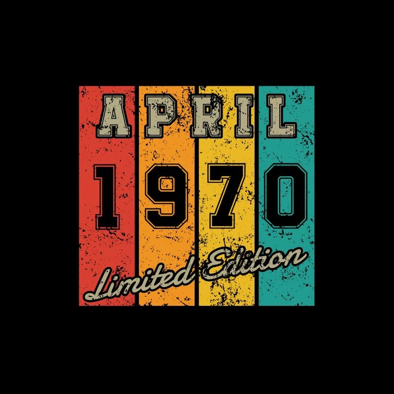 Date de naissance : Avril 1970 - Edition Limitée Rétro