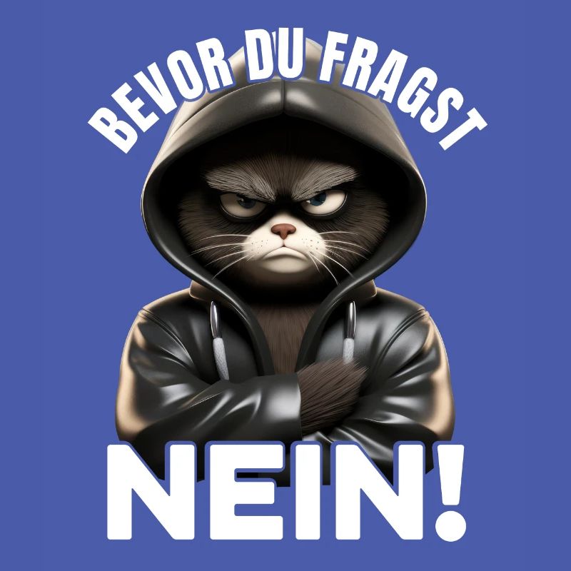 Lustige Mürrische Katze Mit Spruch Geschenk