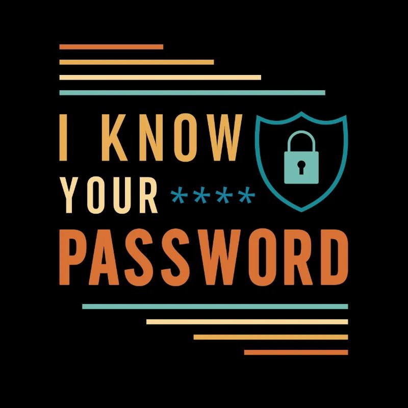 Cybersecurity I Know Your Password Data Protection