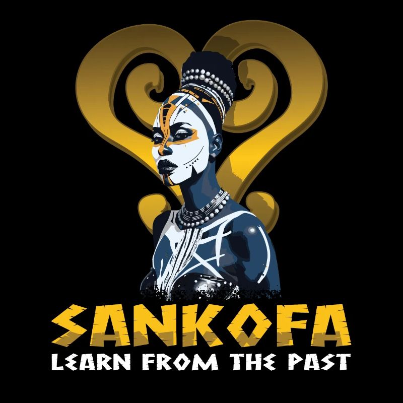 "Sankofa learning from the past" Adinkra