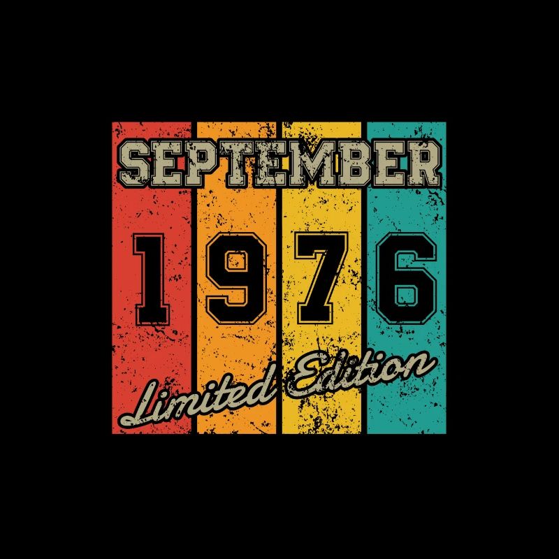 Date de naissance : Septembre 1976 - Édition limitée Retro
