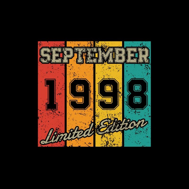 Geburtstag: September 1998 - Limited Edition Retro