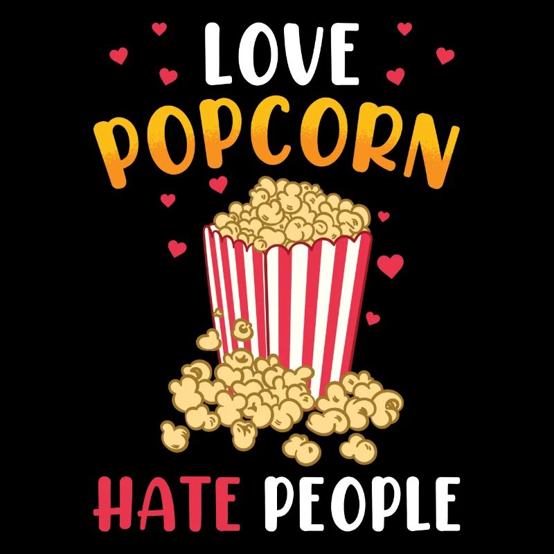 Popcorn amant cadeau drôle pop-corn