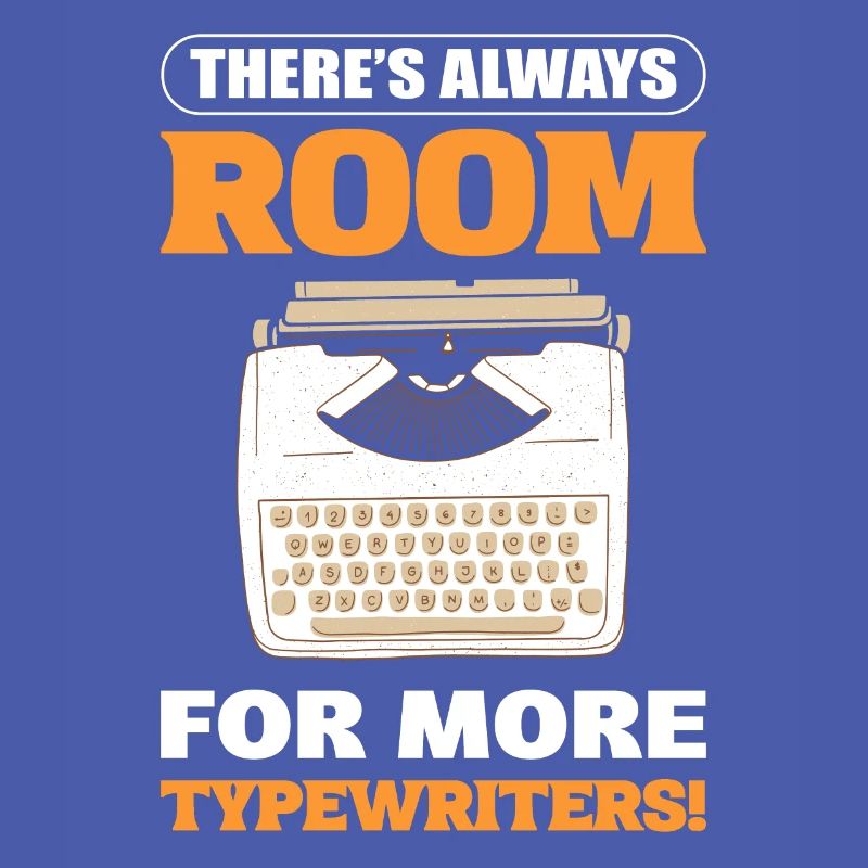 Typewriter Author There's Always Room For More