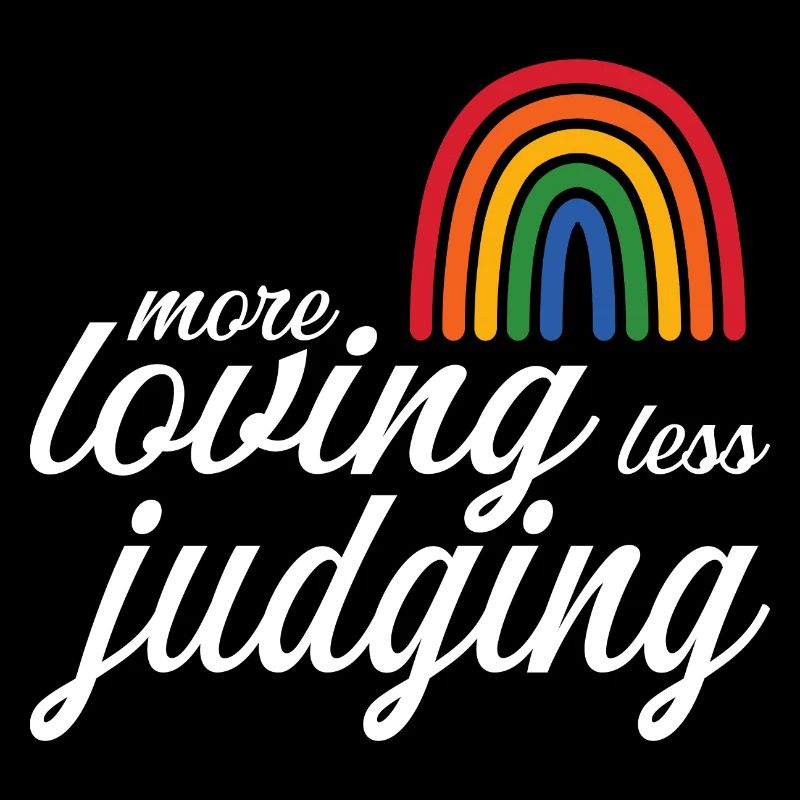 Womens Pride More Loving Less Judging