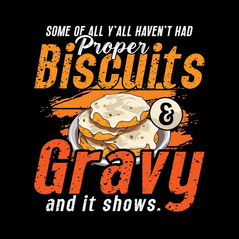 Biscuits et sauce Certains de tous les gourmands
