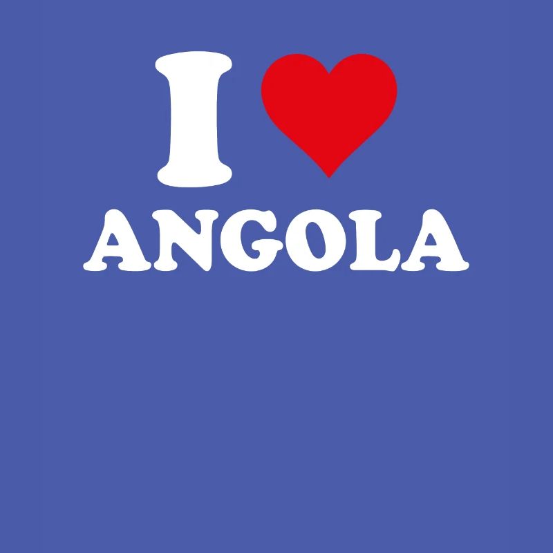 Ich liebe Angola Herz Angolanisch Angolanisch Geschenk