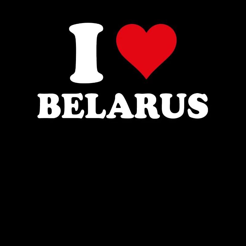 I Love Belarus Heart Belarusian Gift