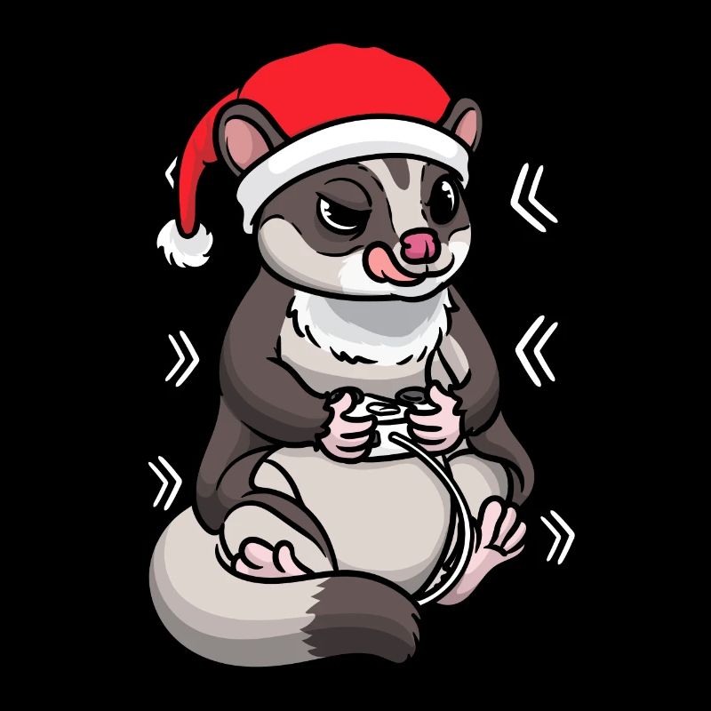 Planeurs à tête courte Sugar Glider Noël