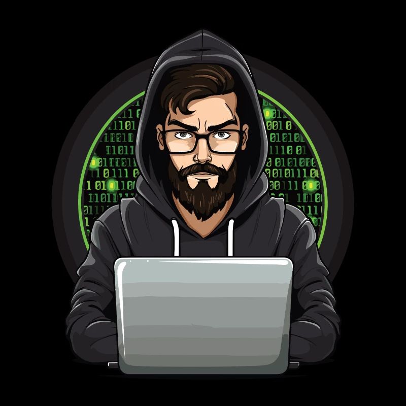 Cybersecurity Art Hacking Lover Computer Nerd