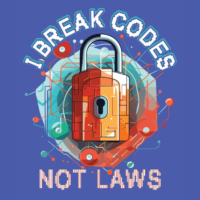 Cybersecurity Art Hacking Liebhaber Computer Nerd