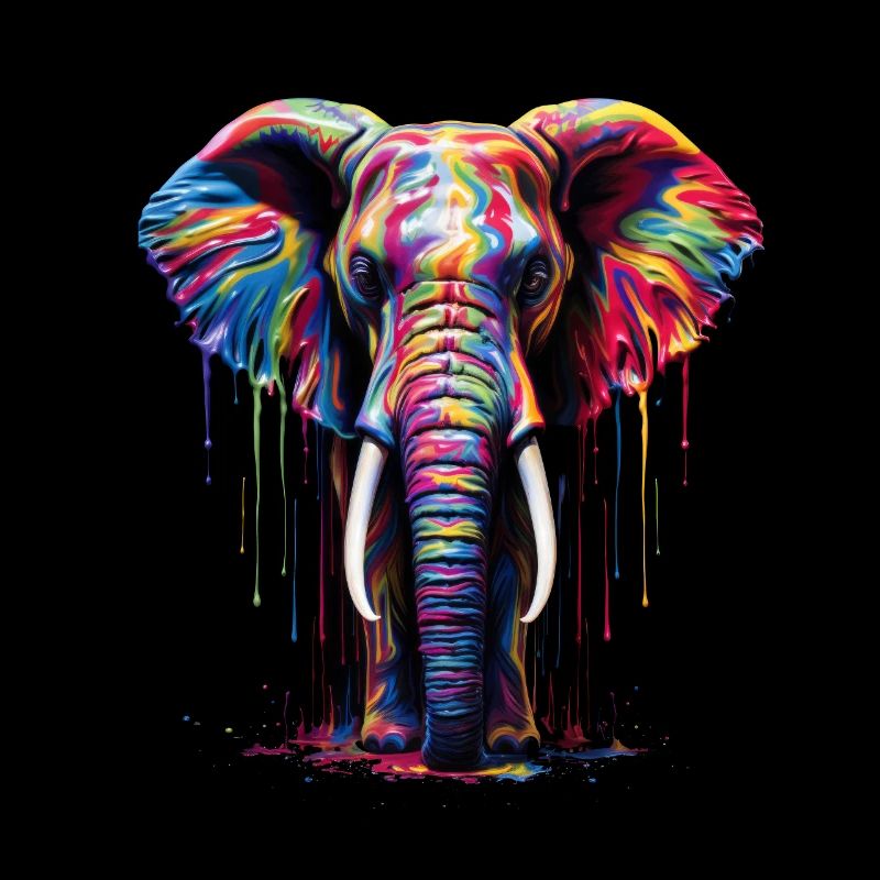 Rainbow Elephant