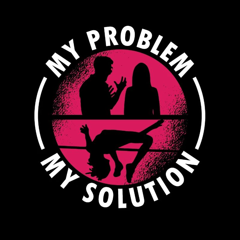 High Jumper My Problem My Pictogram Mom Pole Vault