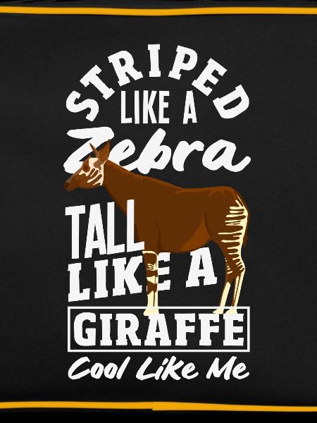 Funny zookeeper okapi lover