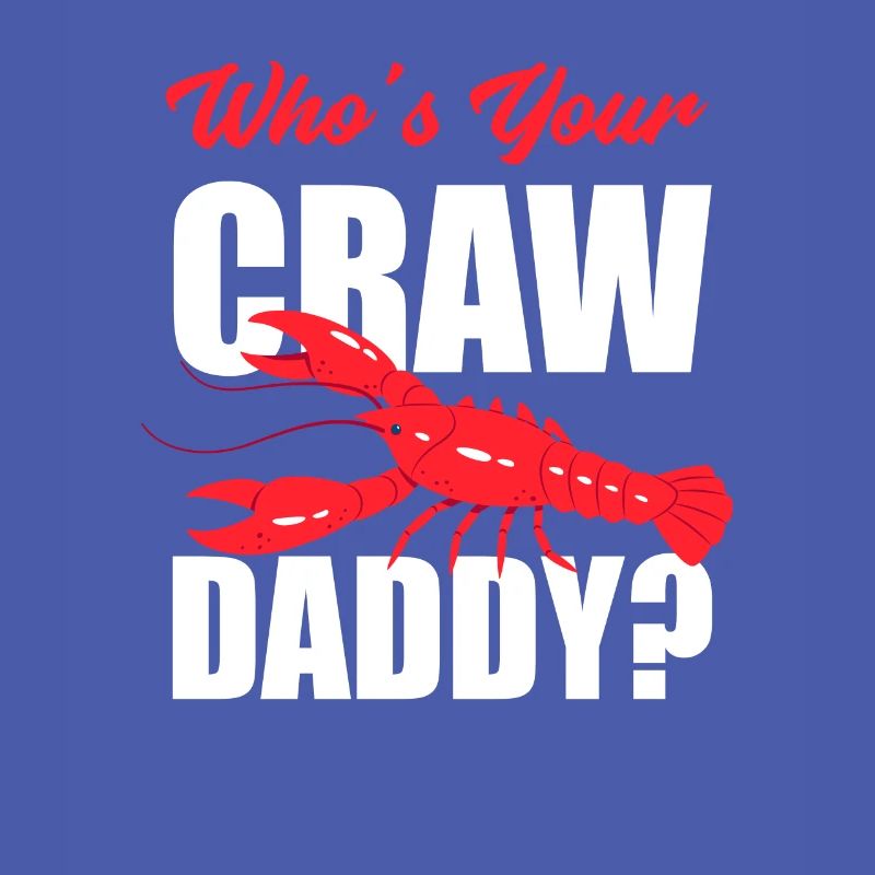 Crawfish Dad Pun Saying