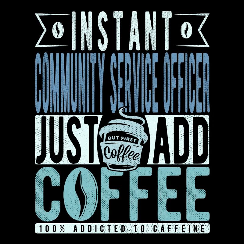 Agent de service communautaire instantané Il suffit d’ajouter du café