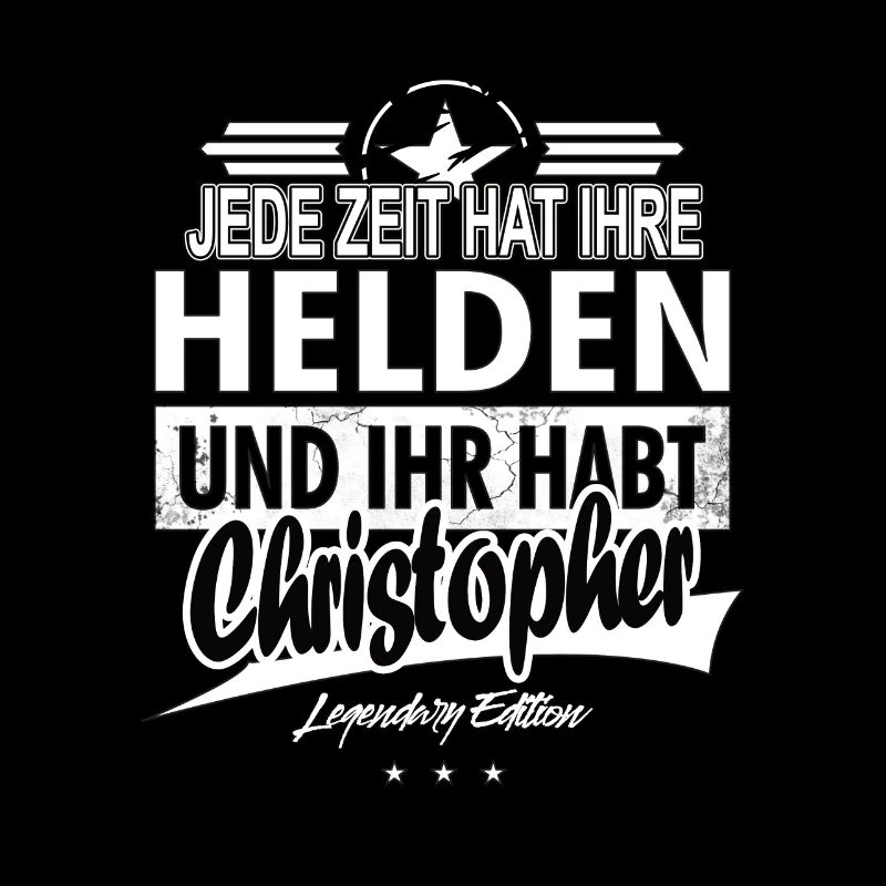 Jede Zeit hat Ihre Helden ihr habt Christopher