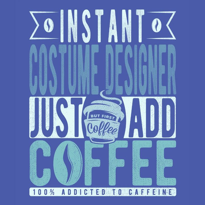 Instant-Kostümbildner fügen einfach Kaffee hinzu