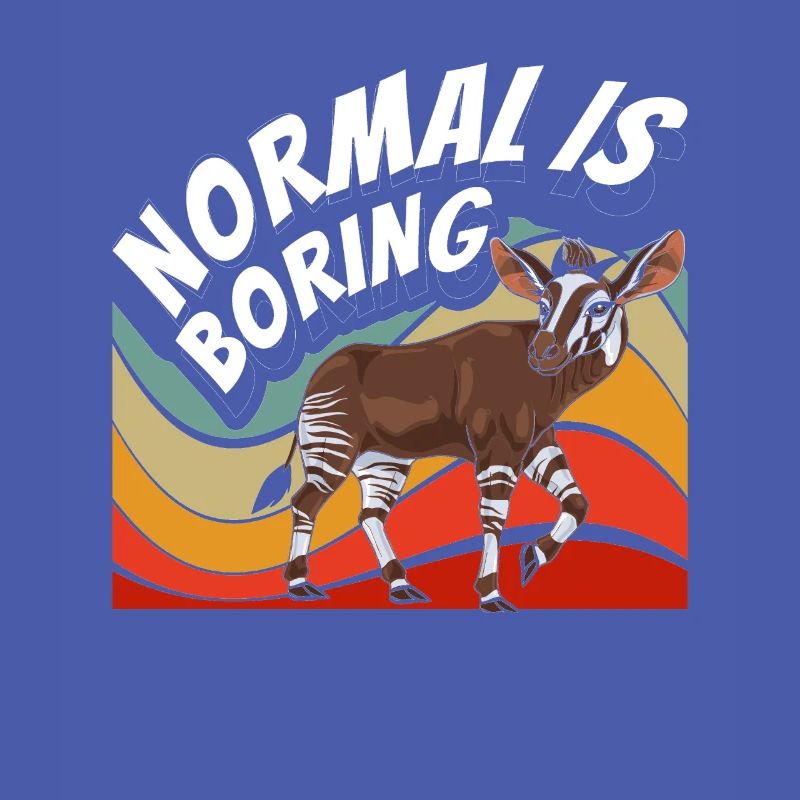 Funny zookeeper okapi lover