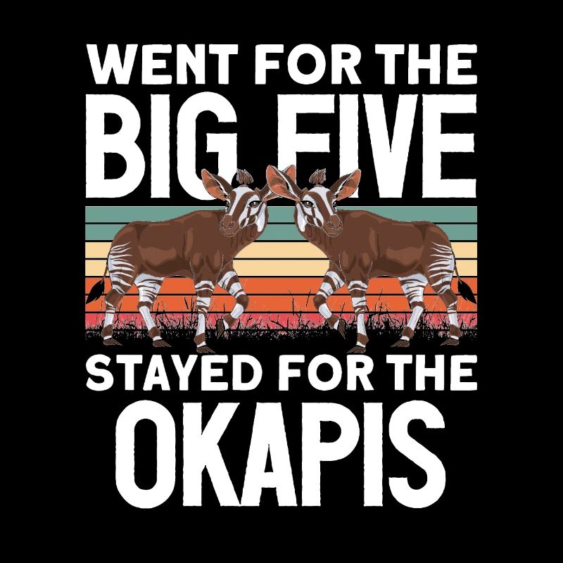 Funny zookeeper okapi lover