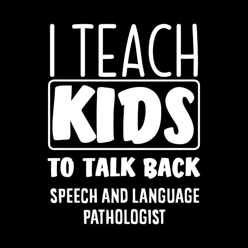 Speech therapist, speech therapist, speech therapist
