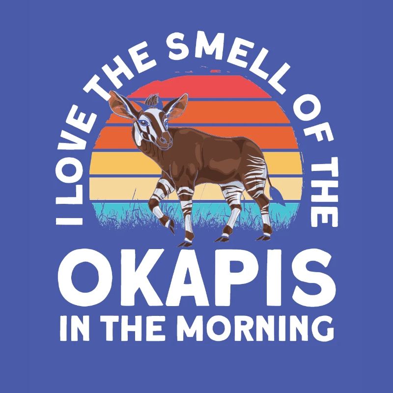 Funny zookeeper okapi lover