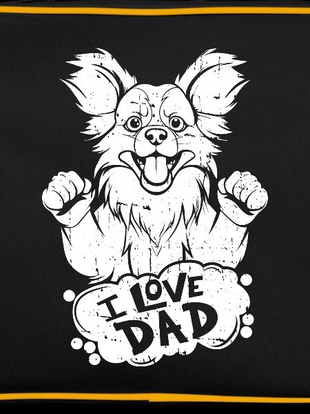 Papillon I Love Dad