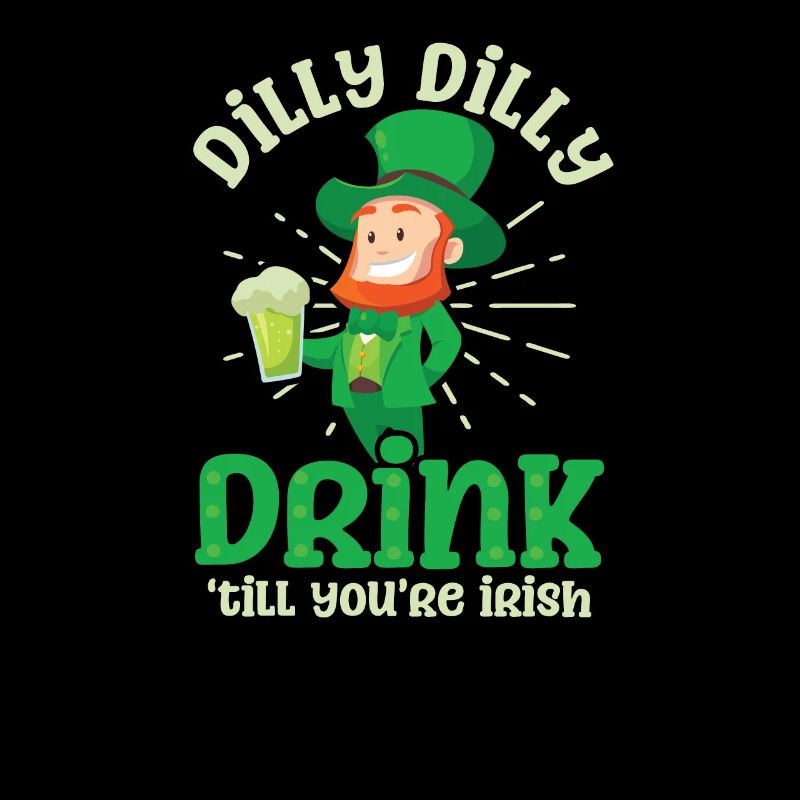 Drôle de boisson de la Saint-Patrick jusqu’à l’irlandais
