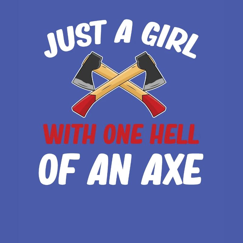 Nur Ein Mädchen Mit Einer Höllischen Axt, Das